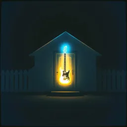 Balada latina romántica con guitarra, EDM, masculina.