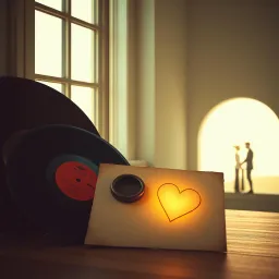 Love letter from the heart (sealed with a kiss)**