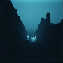 Ghosts in the glow