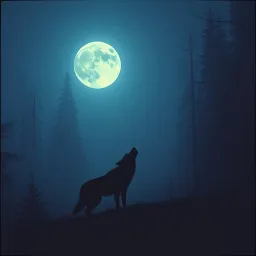Bark at the moon