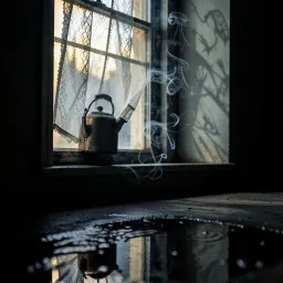 Dust Dance on the Window