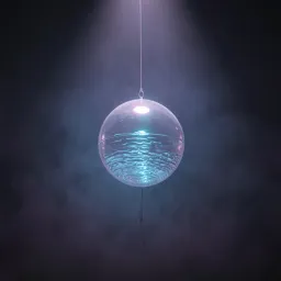 Puppet in a bubble