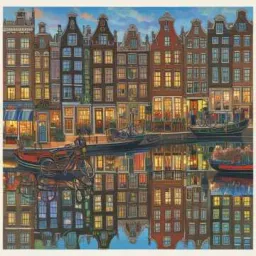 Amsterdam By Night