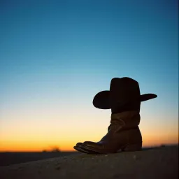 Dark cowboy