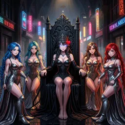 Queens of the Neon Throne