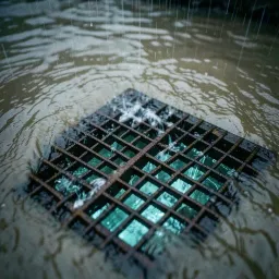 Drowning in rain