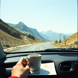 Chauffeur van de Alpen