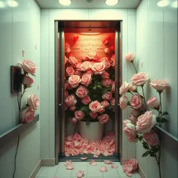 Viagem de elevador acaba em amor