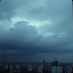 Storms across Atlanta Georgia