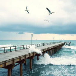 Storm Rider on Bob Hall Pier