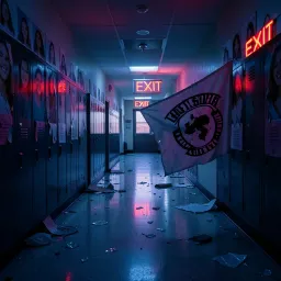 Bad Girl Into The School