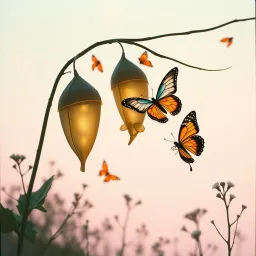Burn through the chrysalis