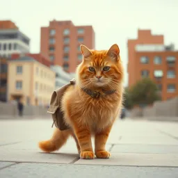 Cheeto The Fat Orange Cat