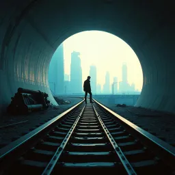 Between the Iron man’s rails thunderstruck