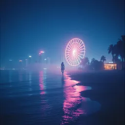 City Lights After Dark