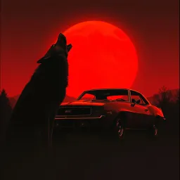 Red Blood Moon Lit Tune