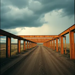 Steel and dirt