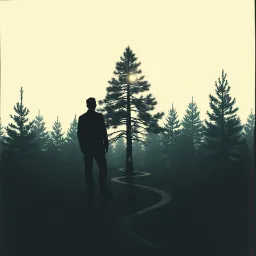 Split Paths in the Pines