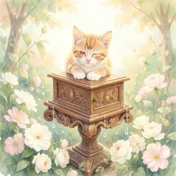 Le petit chaton malade