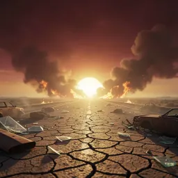 Burning horizon