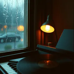 Rain On The Window Light