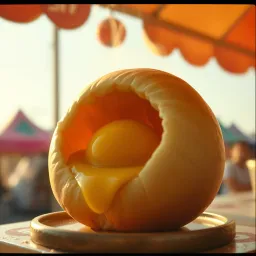 饅頭夾蛋