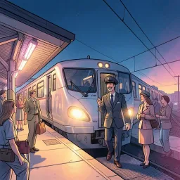 End und Feierabend Bahnhof