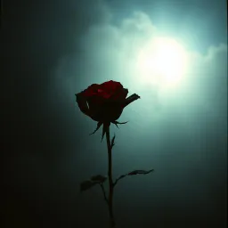 Black Rose in the Night