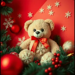 I want a magical Teddy bear for Christmas 