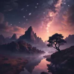 Moon and Stars