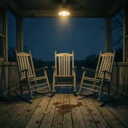 Three Empty Chairs