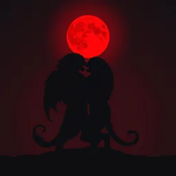 Blood Just Moon