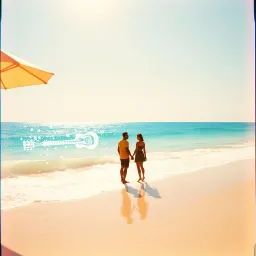 Sommerglück am Strand
