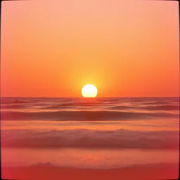 Sunset by the Sea