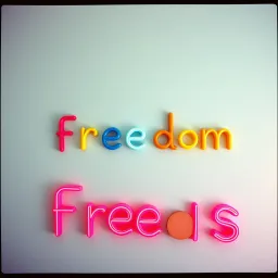 Scribbling letters 