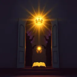 Glory and his kingdom