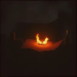 Ashes on the wake