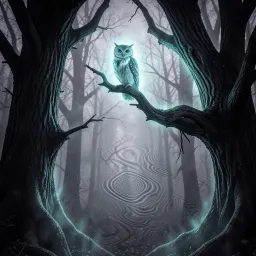Midnight Owls in the Pines