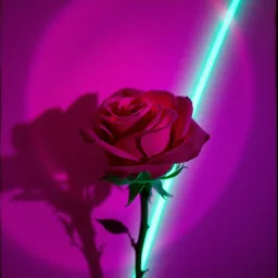 The Black Pink Rose