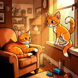 Orange Fur Rivalry