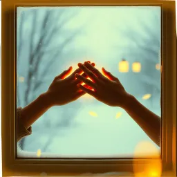 Winternacht in Flammen