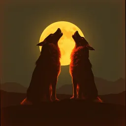 Arcanine and Growlithe