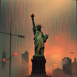 Lady Liberty is dead