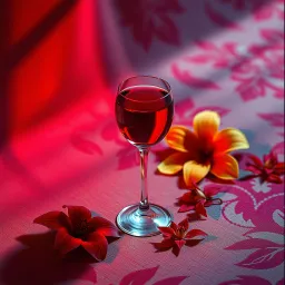 Lips of wine