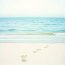 Spuren im Sand