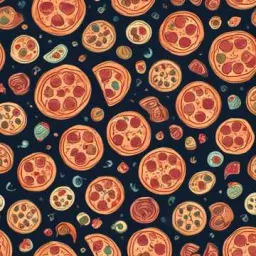 Making pizzas in the dark 