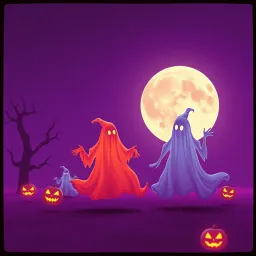 Halloween dancing fools
