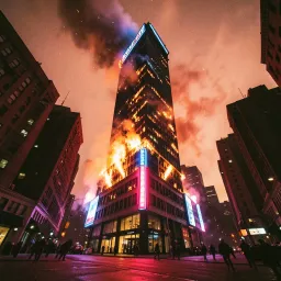 Burning Through the Night