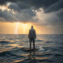 Drowning in the rain today
