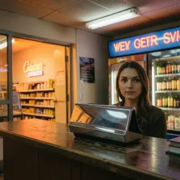 Midnight Eyes at the Counter
